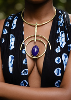Amber Neckpiece