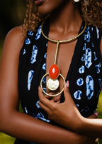Amber Neckpiece