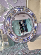 Handcrafted Beaded Mirror