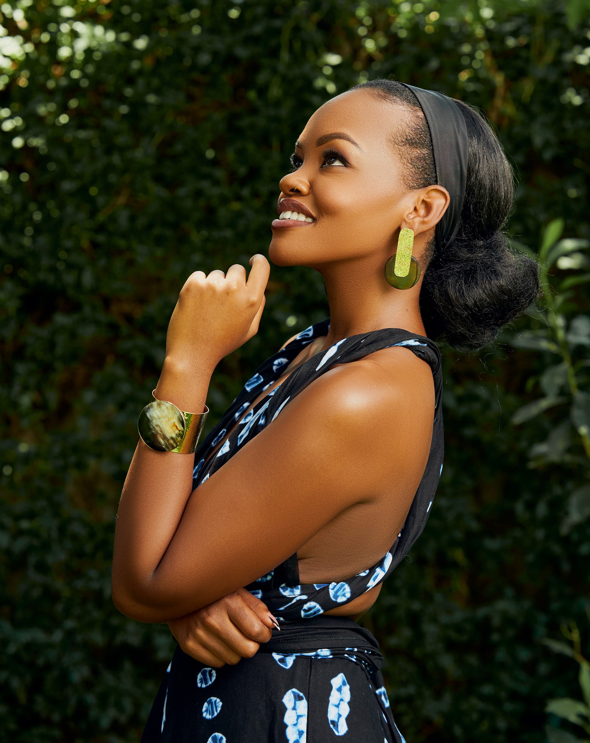 Shani Brown Earrings – Malkia E Drop Collection